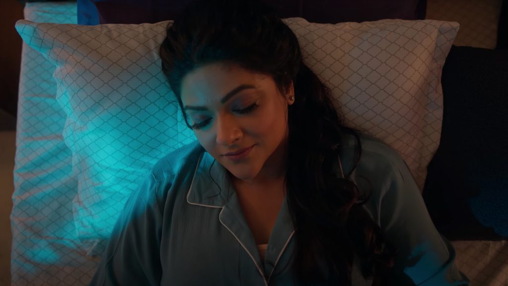 Abhirami in MM Foam Digital Ad by Colorxtract production house