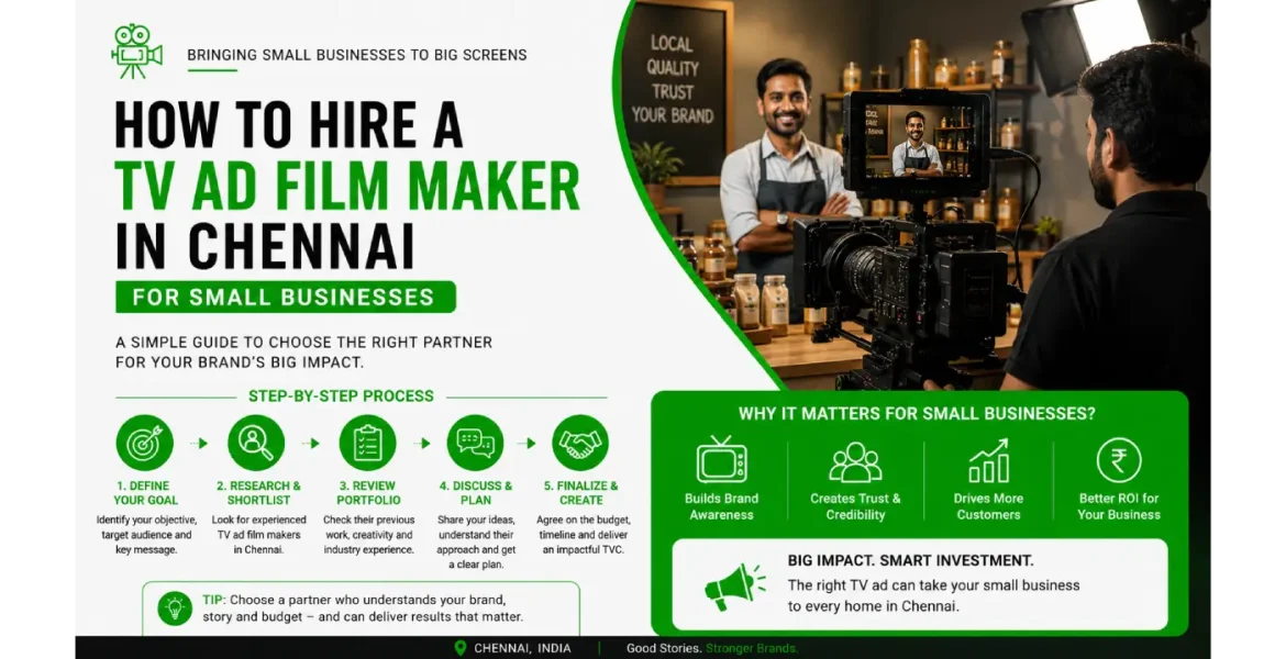 How to Hire a TV Ad Filmmaker in Chennai for Small Businesses